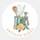 Recherche de douille autocollants Pâtissier