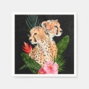 Recherche de portrait animal serviettes Tropical