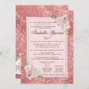 Recherche de diamants brillants invitations Or rose