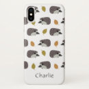 Recherche de herisson iphone coques Feuille