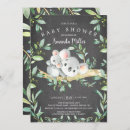 Recherche de ours koala invitations Feuilles