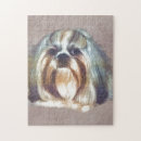 Recherche de tzus de shih puzzles Chiens