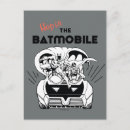 Recherche de batmobile cartes postales Batman