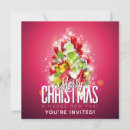 Recherche de graphique de noël invitations Rouge et vert