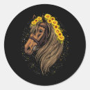 Recherche de portrait de cheval autocollants Équin