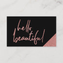 Recherche de beaux cartes visite Customer