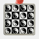 Recherche de symboles yin yang ornements Noir et blanc