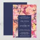 Recherche de motif floral chic invitations Moderne
