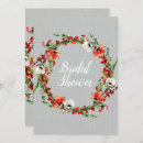 Recherche de floral wreath bridal shower invitations Automne