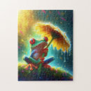 Recherche de grenouille puzzles Mignon
