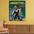 Recherche de planète classique posters Vintage