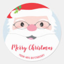 Recherche de santa claus autocollants Festif