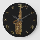 Recherche de joueur de saxophone horloges Instruments de musique