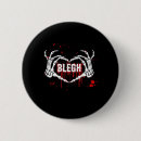 Recherche de emo gothique badges Coeur
