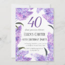 Recherche de chic 40ans anniversaire invitations Féminin