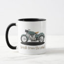 Recherche de motocyclette vintage tasses Rétro