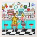 Recherche de les années 50 dessous de verres 1950