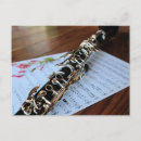 Recherche de clarinettes cartes postales Musique