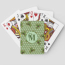 Recherche de trèfle vert jeux de cartes Moderne