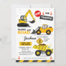 Recherche de construction truck invitations Enfants