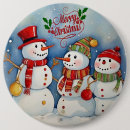Recherche de bonhomme neige joyeux badges Hiver