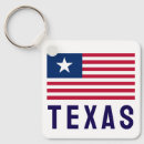 Recherche de drapeau du texas porteclés Texan