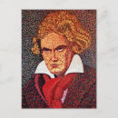 Recherche de portrait de beethoven cartes postales Musique