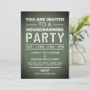 Recherche de la nouvelle maison invitations Vert