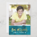 Recherche de bleu turquoise bar bat mitzvah invitations Simple