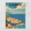 Recherche de voyage de la grèce cartes postales Corfou