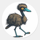 Recherche de emus autocollants Mignon