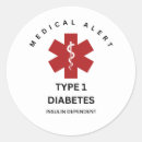 Recherche de alerte autocollants Diabétique