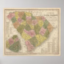 Recherche de carte du comté posters Sud