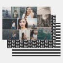 Recherche de blanc noir papier cadeau Collage photo