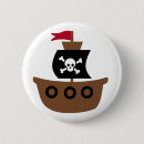Recherche de bateau pirate badges Anniversaire