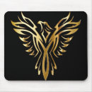 Recherche de oiseau phoenix tapis souris Noir