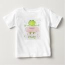 Recherche de grenouille bébé tshirts Rose