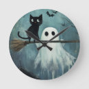 Recherche de chat halloween horloges Fantôme