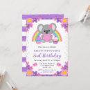 Recherche de koala mignon invitations Arc en ciel
