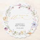 Recherche de bébé dessous de verres Élégant