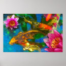 Recherche de étang de koi posters Poissons
