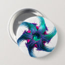 Recherche de fractale badges Bleu