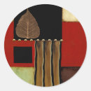 Recherche de art contemporain autocollants Rouge