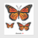 Recherche de papillon monarque voiture autocollants Coloré