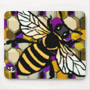 Recherche de abeilles tapis souris Jaune