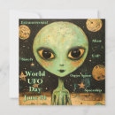 Recherche de phénomène vœux cartes Alien