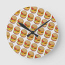 Recherche de cheeseburger horloges Fromage