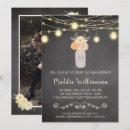 Recherche de mason jar party invitations Rustique