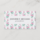 Recherche de flamand rose cartes visite Mignon