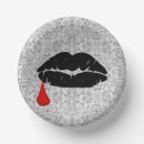 Recherche de gothic halloween paper assiettes Vampire